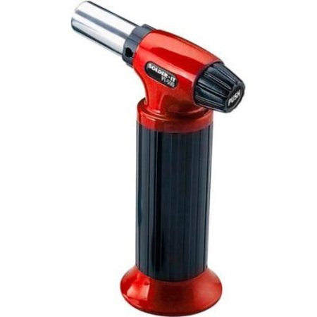SOLDER - IT, INC. Heavy Duty Hand Held Electronic Ignition Micro Torch-Red PT-500-RD